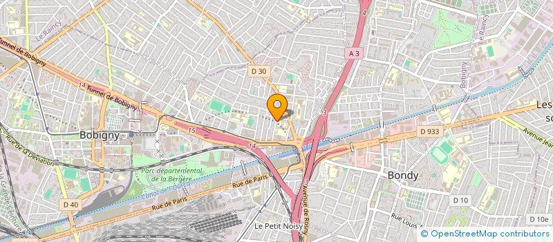 localisation de l'entreprise D.KO RECORDS  BOBIGNY