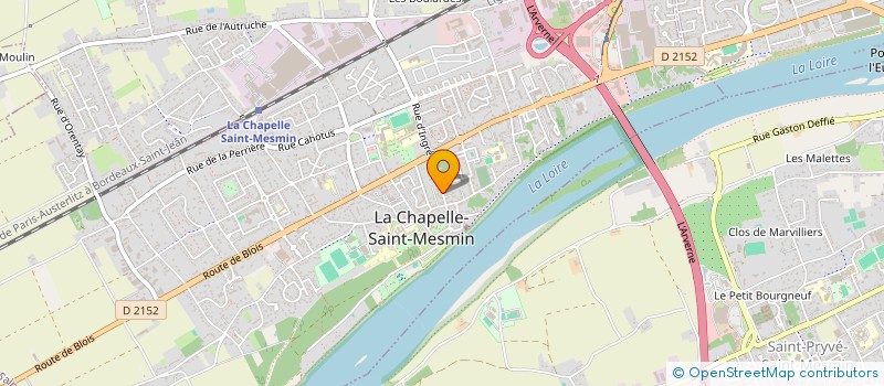 localisation de l'entreprise D & L à LA CHAPELLE-SAINT-MESMIN
