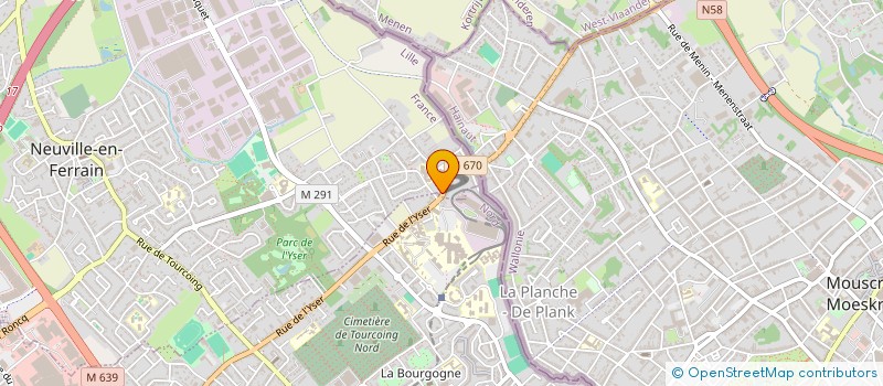 localisation de l'entreprise D.L.7 à NEUVILLE-EN-FERRAIN