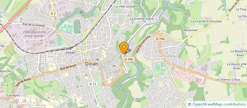 localisation de l'entreprise D.L.  TREMEREUC