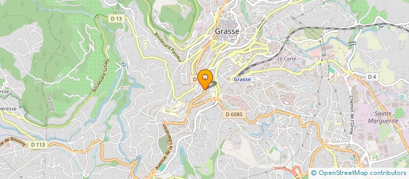 localisation de l'entreprise D L B à GRASSE
