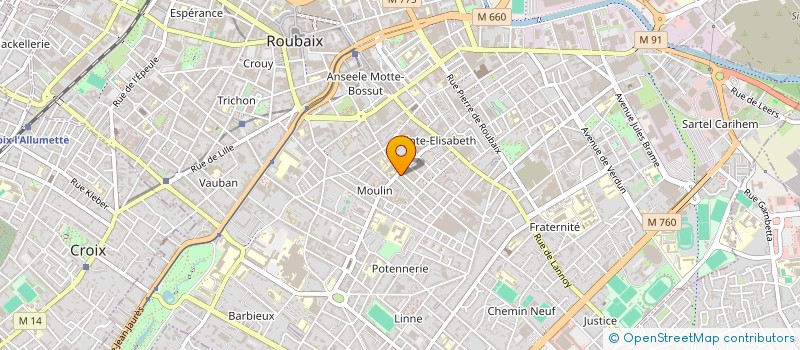localisation de l'entreprise D.L.B. IMPORT EXPORT à ROUBAIX