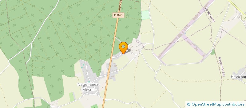 localisation de l'entreprise D.L.BAT'  NAGEL-SEEZ-MESNIL