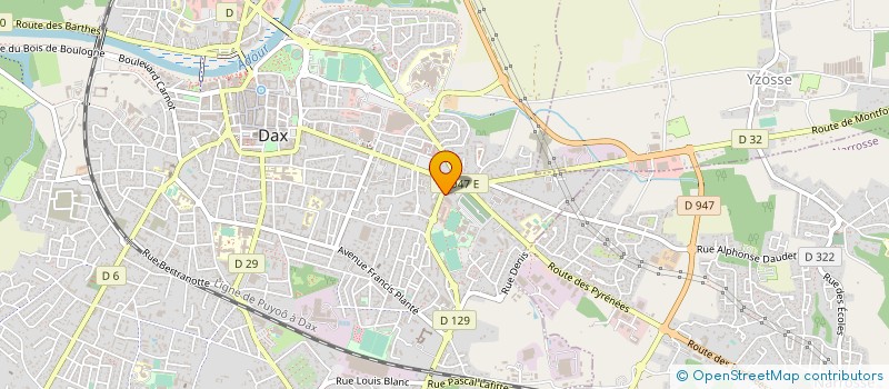 localisation de l'entreprise D L C T.  DAX