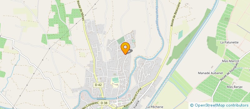 localisation de l'entreprise D.L CONSTRUCTION  SAINT-GILLES