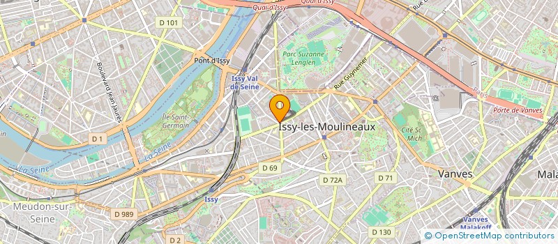 localisation de l'entreprise D.L. DEVELOPPEMENT à ISSY-LES-MOULINEAUX