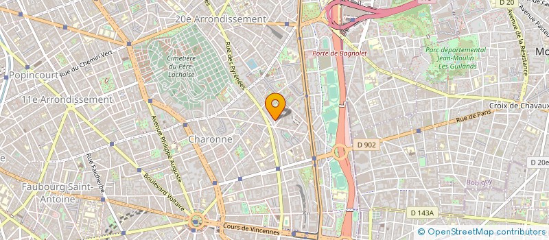 localisation de l'entreprise D L ELECTRICITE  PARIS