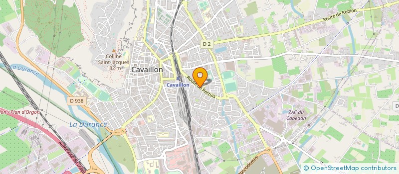 localisation de l'entreprise D.L.F à CAVAILLON