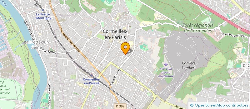 localisation de l'entreprise D.L.F. RENOVATIONS à CORMEILLES-EN-PARISIS