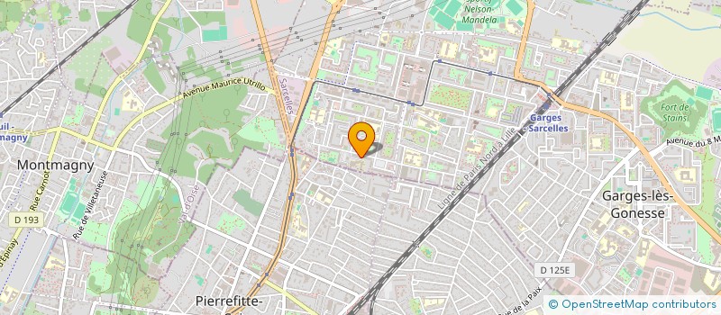 localisation de l'entreprise D L G à SARCELLES
