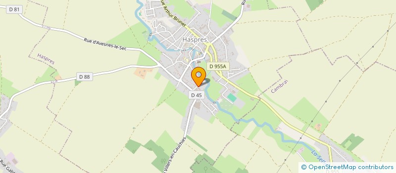 localisation de l'entreprise D.L.G.  HASPRES