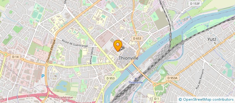 localisation de l'entreprise D.L.I. à THIONVILLE