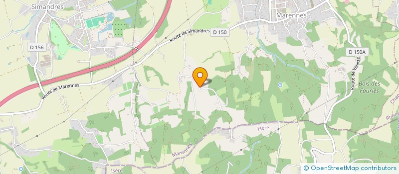 localisation de l'entreprise D.L.I.  MARENNES