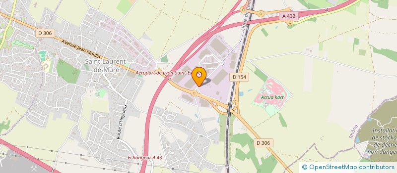 localisation de l'entreprise D.L.J  SAINT-LAURENT-DE-MURE