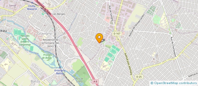 localisation de l'entreprise D-L-L FINANCES à MORANGIS