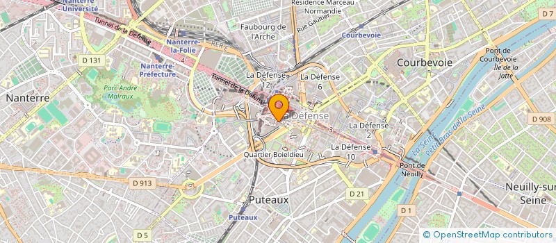 localisation de l'entreprise D.L.M. à PUTEAUX