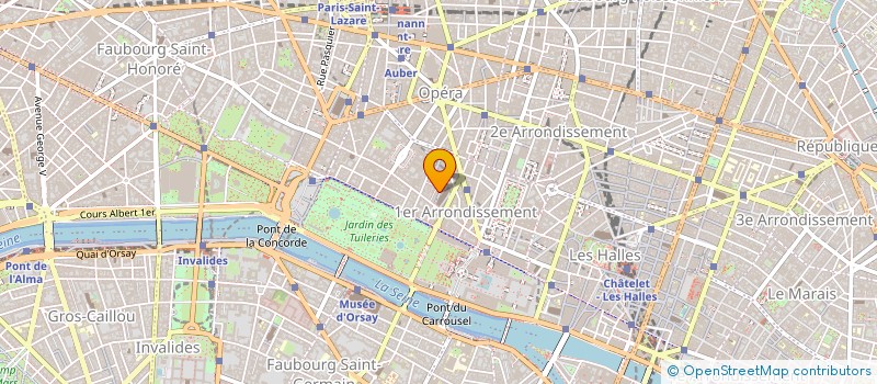 localisation de l'entreprise D.L.M à PARIS