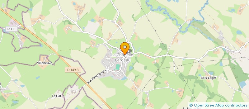 localisation de l'entreprise D.L.M.  MAULEON