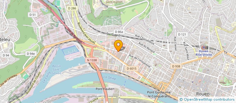 localisation de l'entreprise D L M GUICHARD à ROUEN