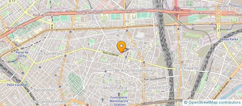 localisation de l'entreprise D.L. OPTIC  PARIS