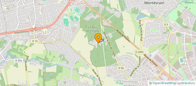 localisation de l'entreprise D L P IMMO  CHANTELOUP-EN-BRIE