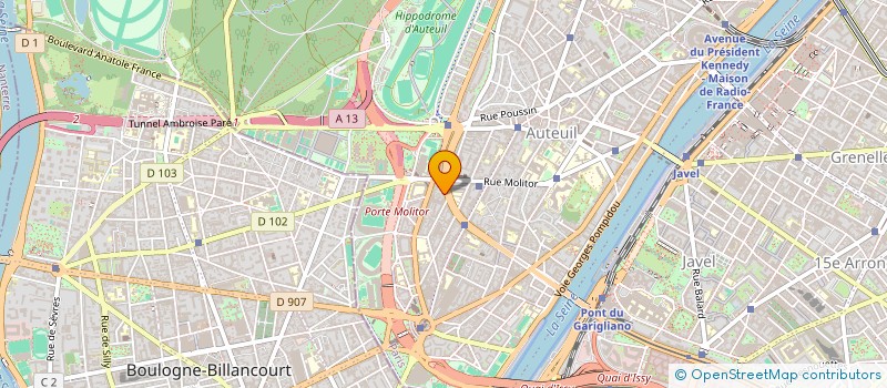 localisation de l'entreprise D&L PERE ET FILS  PARIS