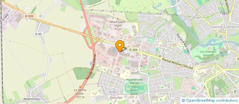 localisation de l'entreprise D & L PROMO ELECTRO à ARRAS