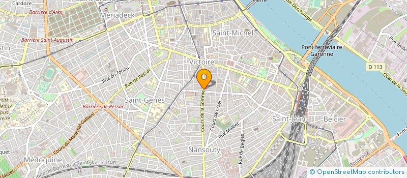 localisation de l'entreprise D.L.R - DISTRIBUTION LILIAN RETZ à BORDEAUX