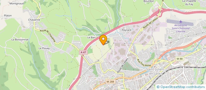 localisation de l'entreprise D.L.S  SAINT-CHAMOND