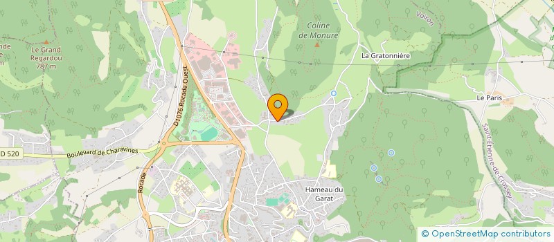 localisation de l'entreprise D.L.S.P à VOIRON