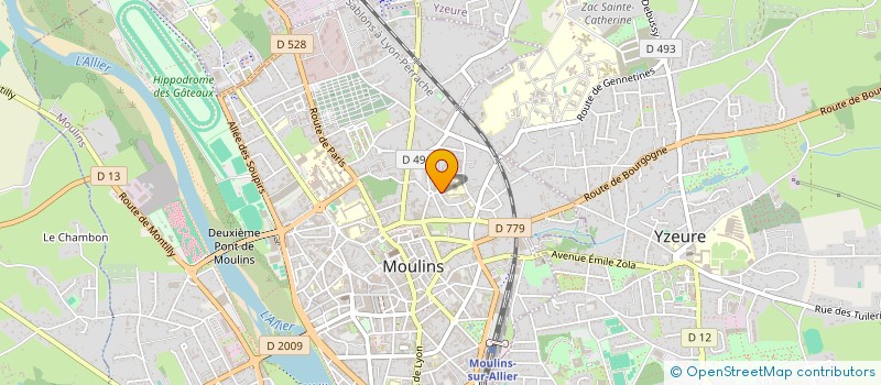 localisation de l'entreprise D LARDANS P TACHON CH MICALLEF à MOULINS