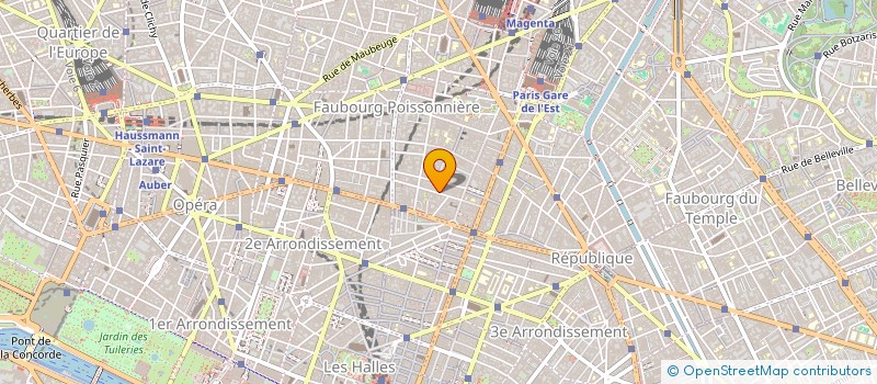 localisation de l'entreprise D. LAURA  PARIS