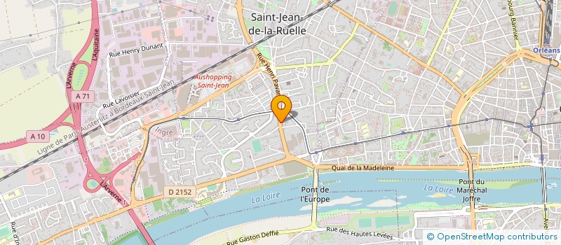 localisation de l'entreprise D LAVIELLE à SAINT-JEAN-DE-LA-RUELLE