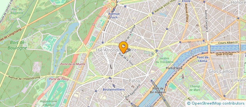 localisation de l'entreprise D. LE CALVEZ CROISSANCE  PARIS