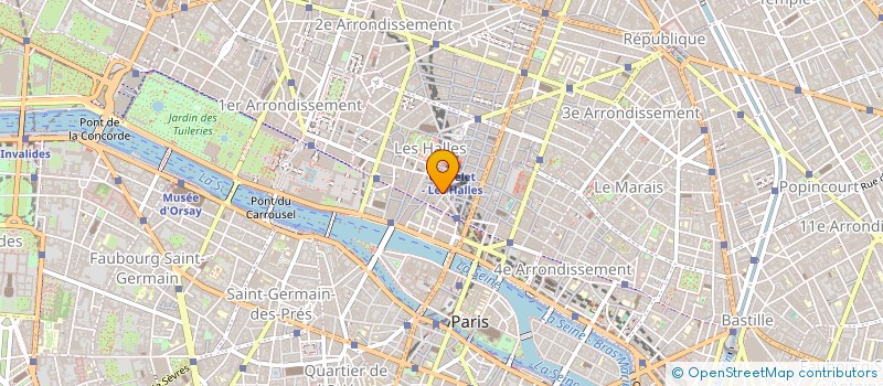 localisation de l'entreprise D&M à PARIS