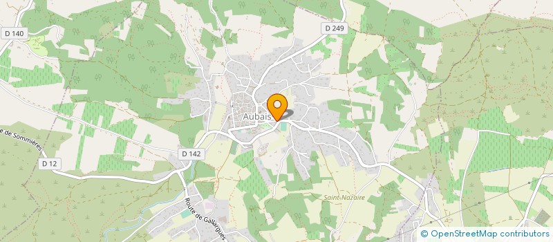 localisation de l'entreprise D.M.B PROMOTION  AUBAIS