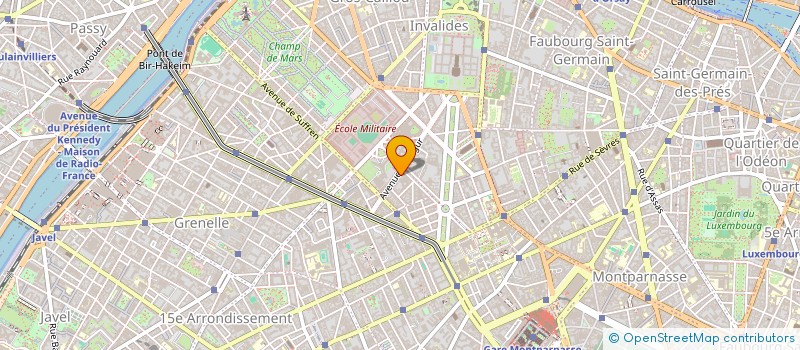 localisation de l'entreprise D.M. CONSULT  PARIS