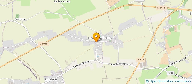 localisation de l'entreprise D.M.ENTRETIENS SERVICES  LES TROIS-PIERRES