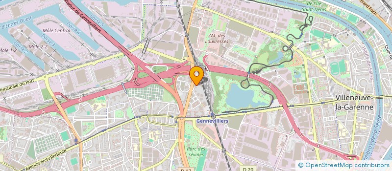 localisation de l'entreprise D&M FRANCE SAS à ASNIERES-SUR-SEINE