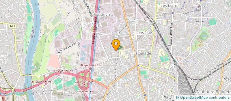 localisation de l'entreprise D.M.G à TOULOUSE