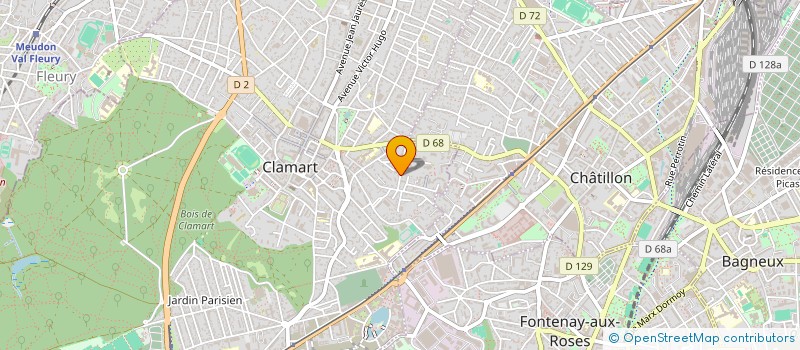 localisation de l'entreprise D.M.G CLEAN à NOZAY