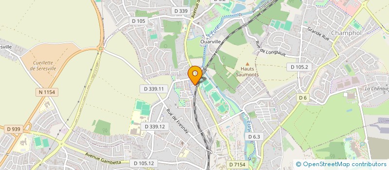localisation de l'entreprise D M I à CHARTRES