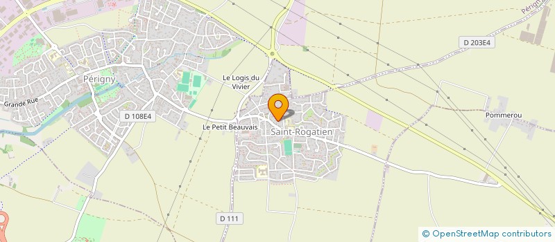 localisation de l'entreprise D M J M  SAINT-ROGATIEN