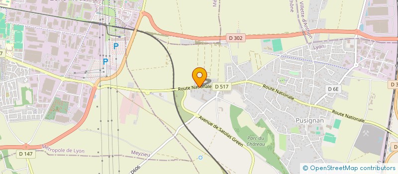 localisation de l'entreprise D M M S à JONAGE