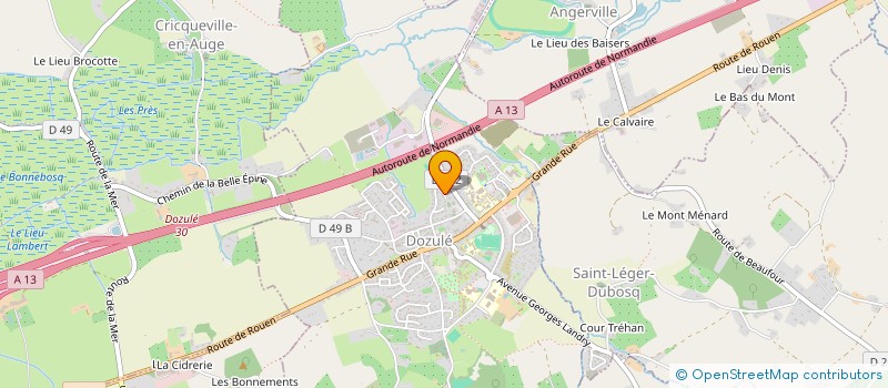 localisation de l'entreprise D&M MOISAN  FRENOUVILLE