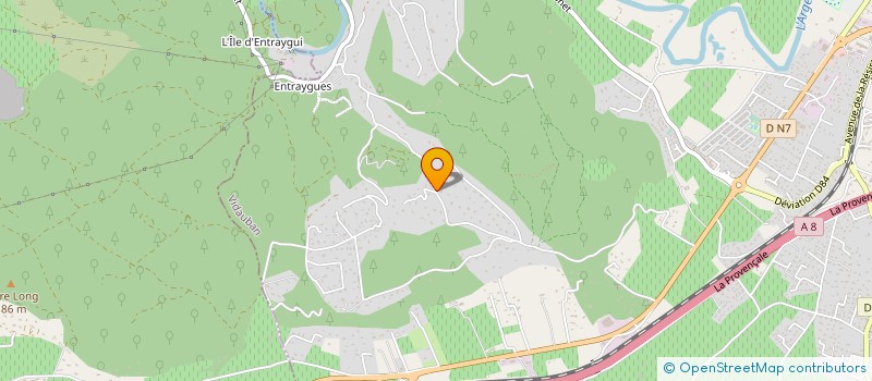 localisation de l'entreprise D.M.O.  VIDAUBAN