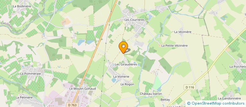 localisation de l'entreprise D.M.P.A. à VALLET
