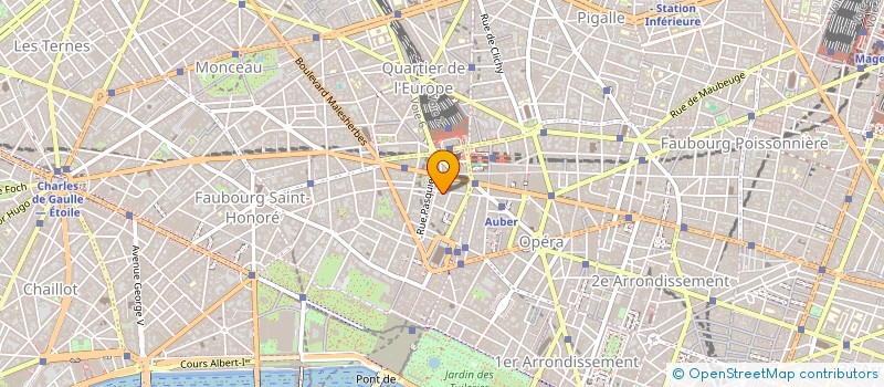 localisation de l'entreprise D M S  PARIS