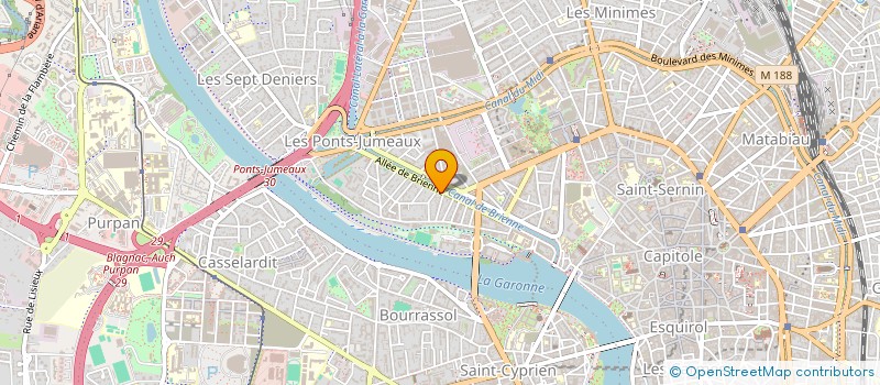 localisation de l'entreprise D.M.S  TOULOUSE