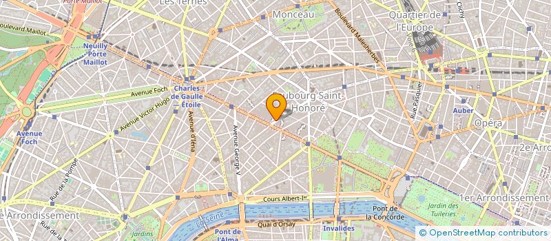 localisation de l'entreprise D.M.S à PARIS